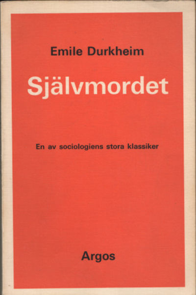 SJÄLVMORDET.