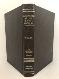 image of Sacred Books of the East
