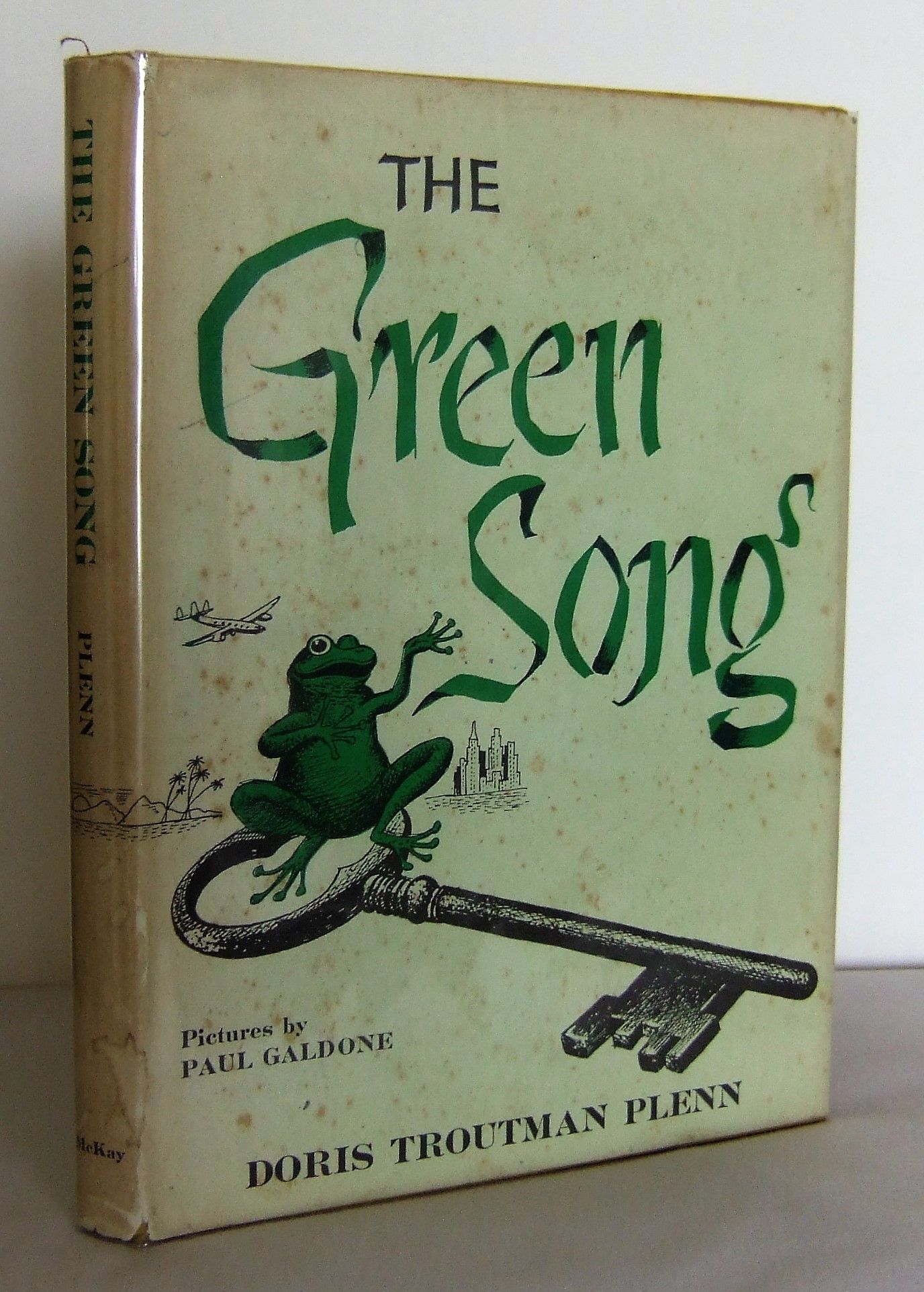 The Green Song by Doris Troutman PLENN Hardcover 5th Printing