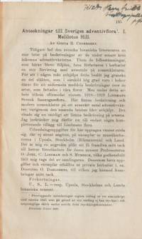 Anteckningar till Sveriges adventivflora. I.…