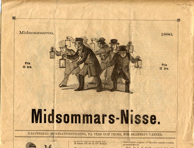 Midsommars-Nisse. Illustrerad muntrationstidning…