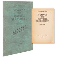 Homage to Mistress Bradstreet and other poems