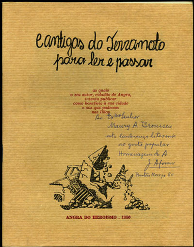 Cantigas do Terramoto para ler e passar [with ALS]