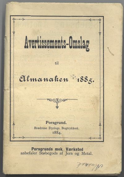Almanak for Aaret efter Christui Fødsel 1885. Den…