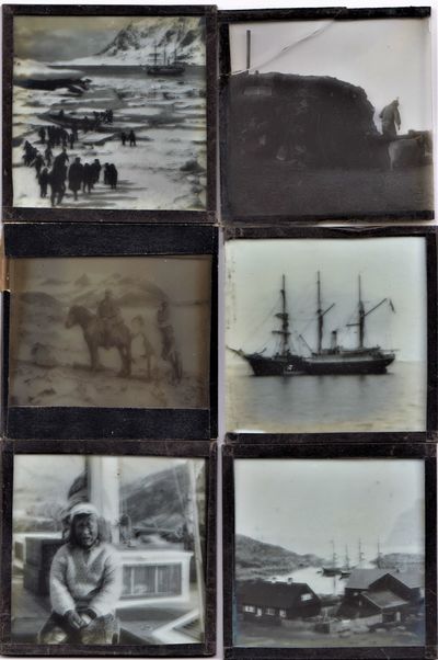 Glaspladefotos. Grønlandske motiver.