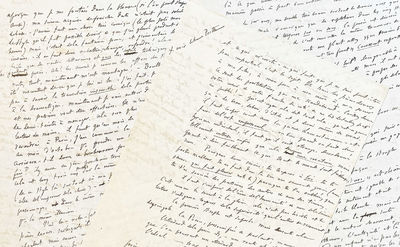Autograph Letter [Signed "Ton G"] to Louise Colet