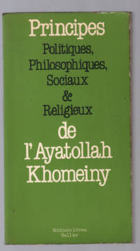 image of Principes politiques philosophiques sociaux et religieux