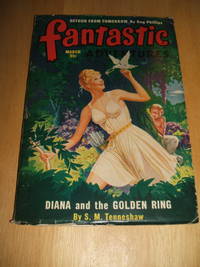 Fantastic Adventures March 1950 by Edited by Howard Browne with stories by H. R. Stanton, Robert Bloch, Grant Gilbert and others - 1950