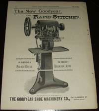 cover of Goodyear Shoe Machinery Company Original 1891 Full Page Illustrated Advertisement