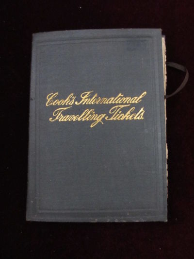 Cook's International Travelling Tickets (String-tied Wallet Style Holder, with Pocket Containing Tickets, Vouchers, Coupons, Etc. For One Professor William T. Runzler)