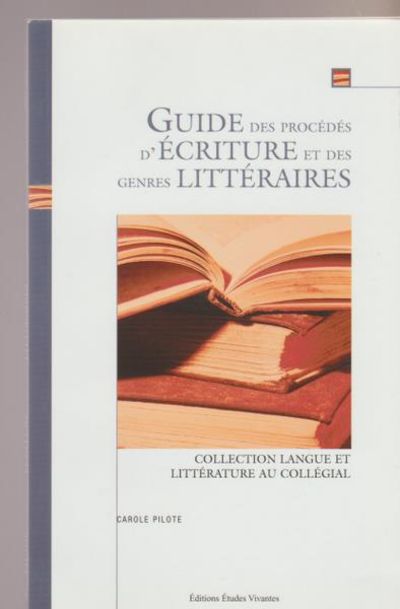 Guide Des Proc d s D criture Et Des Genres Litt raires By Carole 