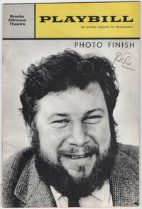 image of (Playbill): Photo Finish: An Adventure in Biography