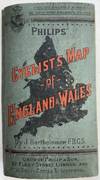 Tourist's Map of England & Wales from the Ordnance Survey; Cover title: Philips' Cyclist's Map of England & Wales, by J. Bartholomew FRGS