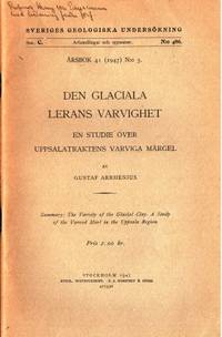 Den glaciala lerans varvighet. En studie över…