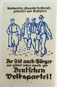 Deutschen Volkspartei! German People's Party (DVP)