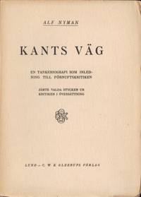 Kants väg. En tankebiografi som inledning till…