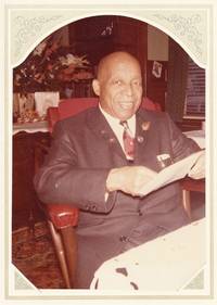 Original Color Photographic Portrait and Typed Letter, Signed, from Father Divine to "Miss Gentle Dove