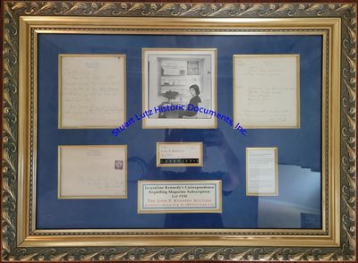 The Year Before Jack Kennedy Ran For President, Jackie Kennedy Sends A Letter To Evelyn Lincoln, Requesting International Magazine Subscriptions