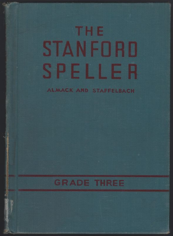 STANFORD SPELLER Grade 3
