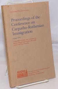 image of Proceedings of the Conference on Carpatho-Ruthenian Immigration, 8 June 1974