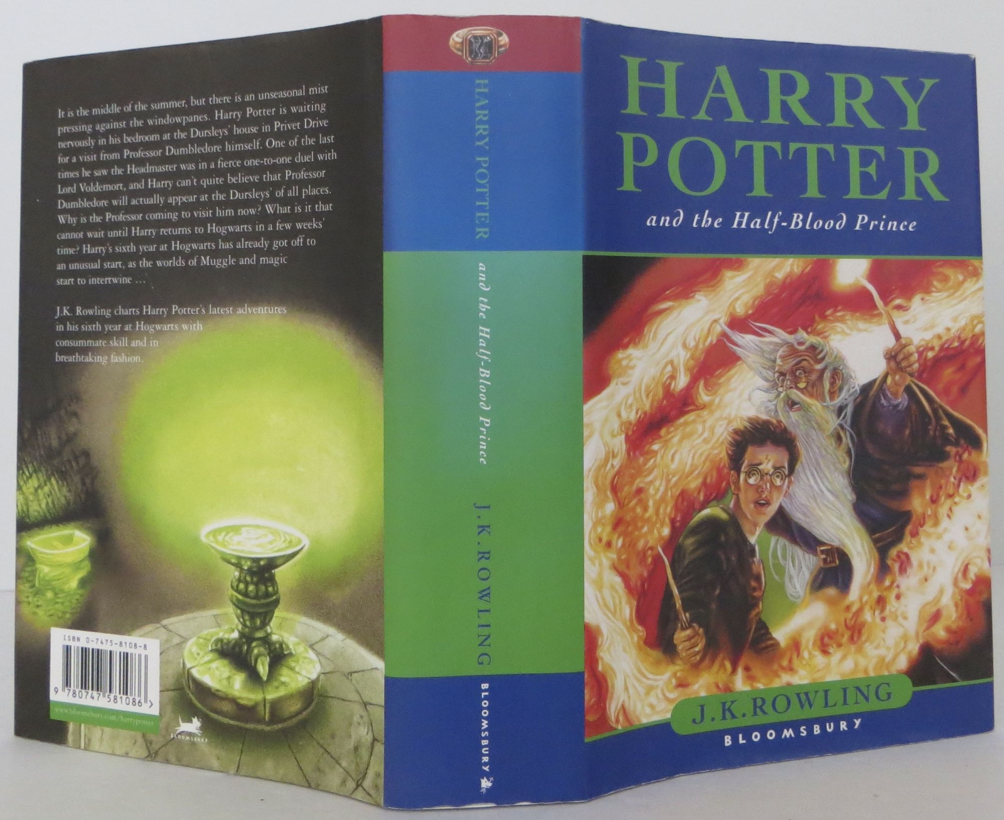 Harry Potter and the Half Blood Prince by Rowling, J. K | Hardcover ...
