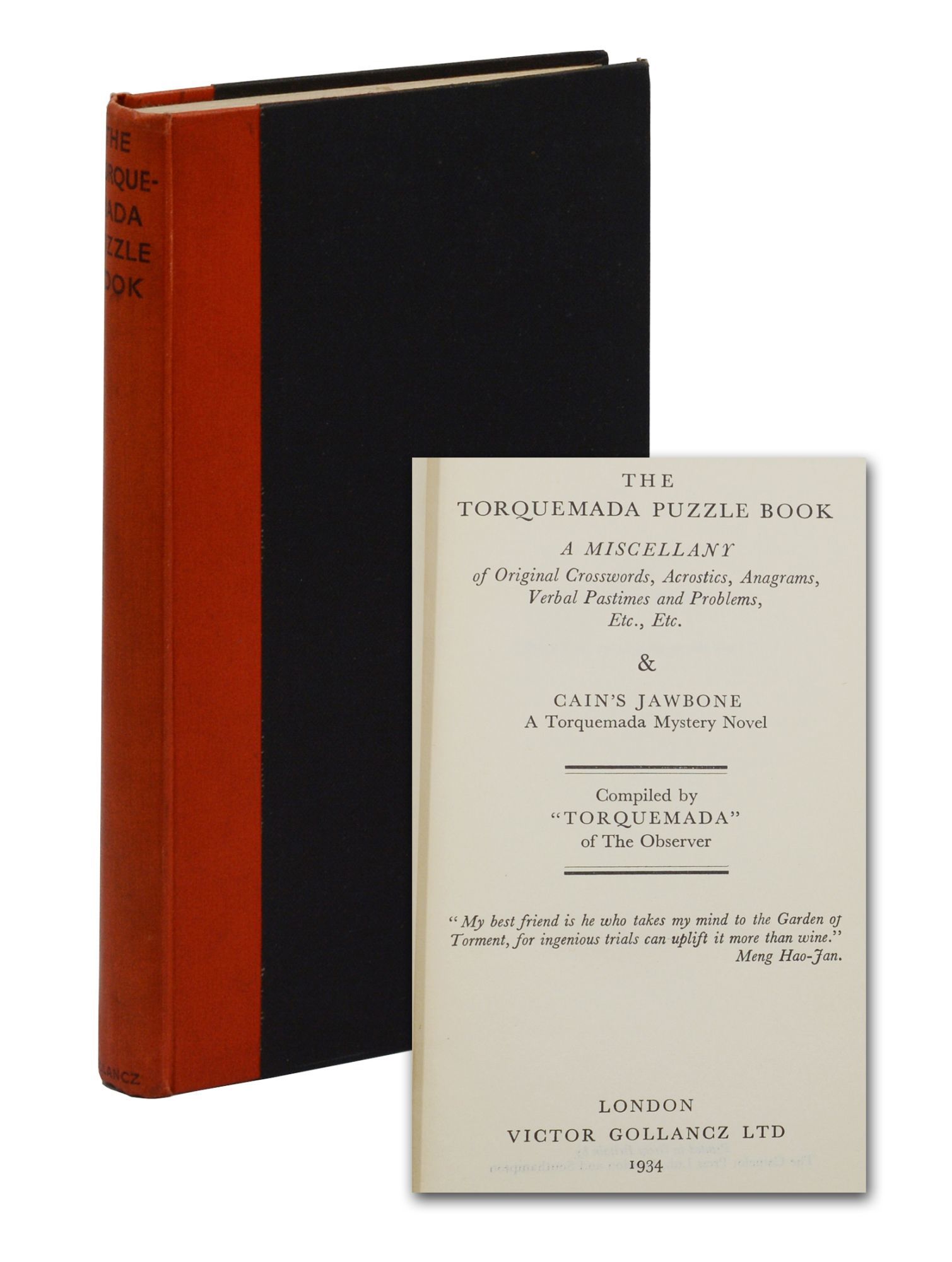 The Torquemada Puzzle Book A Miscellany of Crosswords, Acrostics