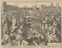 Engraving by Adriaen Collaert (ca. 1560-1618) after Jan van der Straet [Stradanus] (1523-1605) from the rare series Encomium Musices