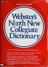 Websters Ninth New Collegiate Dictionary