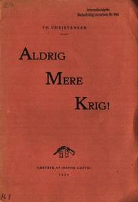 Aldrig mere krig!