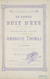 Le Songe d'une Nuit d'Été Opéra en Trois Actes Poème de MM. Rosier et de Leuven ... Paritition Réduite au Piano par M. Vauthrot Nouvelle Édition Entièrement Regravée Avec les nouveaux morceaux composés par l'Auteur. [Piano-vocal score]