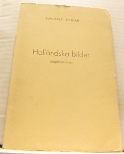 Halländska bilder. Ungdomsdikter.