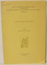 Gott der Götter. Eine religionspsychologische und…