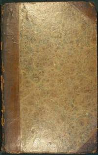 Philadelphia: Lea & Blanchard, 1839. First American edition. Half brown calf over marbled paper-cove...