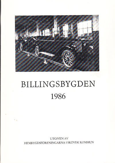 Billingsbygden. Årgång 13, 1986. Utgiven av…