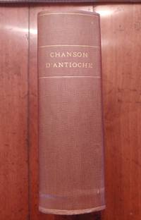 cover of La Chanson d'Antioche