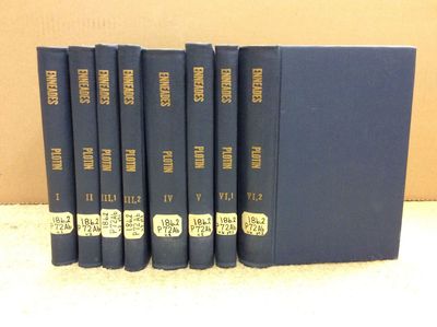 PLOTIN: ENNEADES [complete set] by Plotinus, edited by Emile