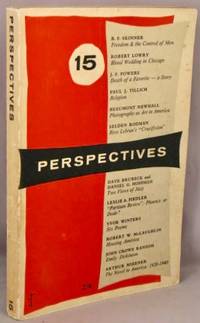 image of Perspectives, 15, Number Fifteen; Spring 1956.