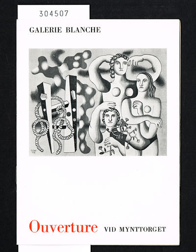 Galerie Blanche. Ouverture vid Mynttorget. Fransk…