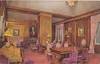 Original 1915 Postcard View of the Writing Room in La Salle Hotel Chicago