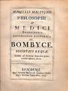 Dissertatio Epistolica de Bombyce