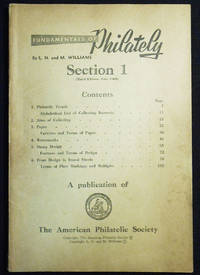 cover of Fundamentals of Philately: Section 1