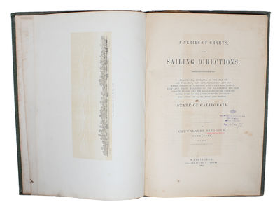 A Series of Charts with Sailing Directions, Embracing Surveys of the Farallones, entrance to the bay of San Francisco, bays of San Francisco and San Pablo, straits of Carquines and Suisun Bay, confluence and deltic branches of the Sacramento and San J... - [THE MOST ACCURATE CHARTS UP UNTIL THAT TIME OF THE SAN FRANCISCO BAY AREA] (photo 3)