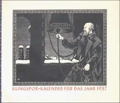 Kalender für das Jahr 1937 mit Aussprüchen über…