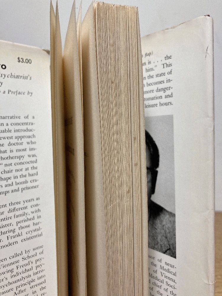 From DeathCamp to Existentialism A Psychiatrist's Path to a New