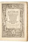 Antibarbarorum D. Erasmi Roterodami, liber unus, quem iuuenis quidem adhuc lusit: caeterum diu desideratum, demum repertum non iuuenis recognouit, & uelut postliminio studiosis restituit. Ex quo reliquorum, qui diis propiciis propediem accedent, lector coniecturam facias licebit