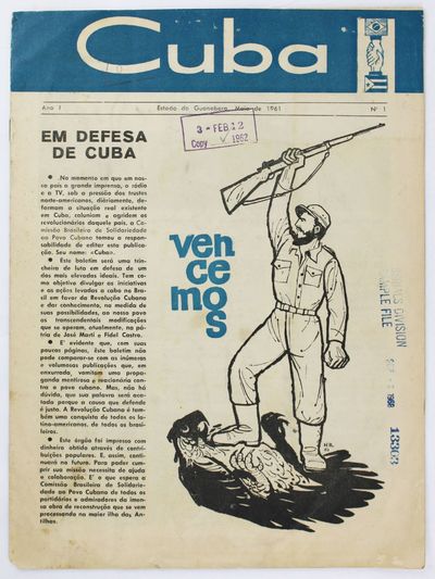 Cuba. Em Defensa de Cuba... [caption title]