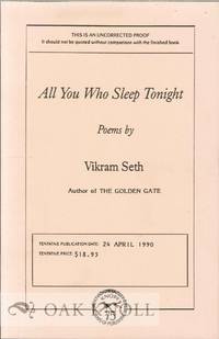 ALL YOU WHO SLEEP TONIGHT, POEMS