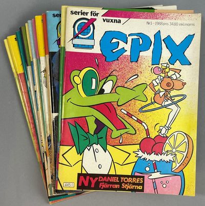 Epix 1988:1-12. [Utg. av] RSR Epix AB.