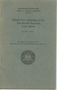 image of Historic Sites Archaeology in the Fort Randall Reservoir South Dakota