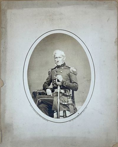 Large Format Photograph of Brigadier General Lorenzo Thomas